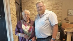 Михаил Марков из Белгородского района отметил 90-летний юбилей