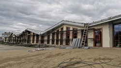 Строительство начальной школы в Репном Белгородской области вскоре завершится 