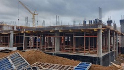 Строительство детского сада на 240 мест продолжается в микрорайоне №3 жилого района «Улитка»