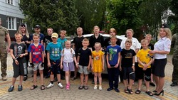 Белгородские полицейские навестили воспитанников Разуменского дома детства