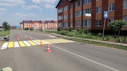 Благодаря системе «Инцидент Менеджмент» на улице в Белгородском районе появилась зебра