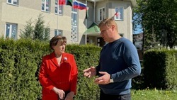 Анна Куташова посетила с рабочим визитом Бессоновское поселение Белгородского района