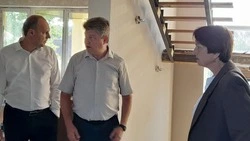 Татьяна Круглякова проинспектировала ход восстановления повреждённого в результате атак ВСУ жилья