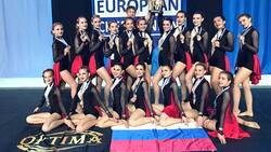 Белгородские спортсменки завоевали бронзу на Чемпионате Европы по чир спорту