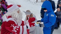 Предновогоднее представление «Забавы матушки Зимы» состоялось в селе Пушкарное