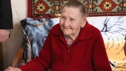 Жительница села Стрелецкое Антонина Плахова отпраздновала 95-летие