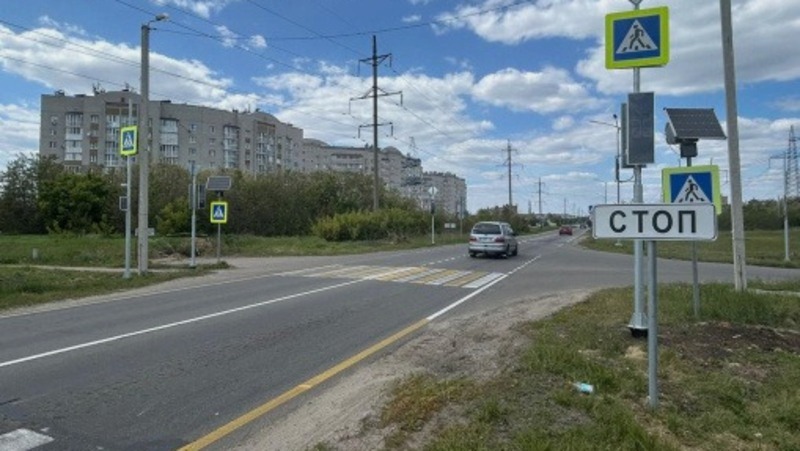 Новые светофоры появились на автодороге ул. Макаренко (Белгород) – Разумное