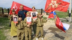 В конном реабилитационном досуговом центре «Благое дело» в Беломестном отпраздновали День Победы