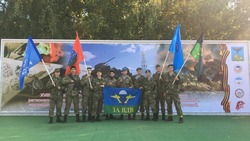 Курсанты ВПК Белгородского района приняли участие в областном слёте