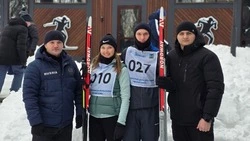 Белгородские полицейские приняли участие в забеге «Динамовская лыжня – 2026»