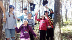 Праздник в пиратском стиле прошёл на Орловском озере Белгородского района