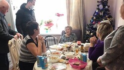 Нина Алябьева из Белгородского района отметила 90-летний юбилей