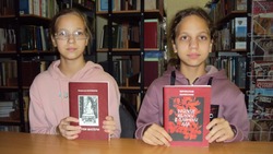 Литературный час «Белгородские писатели и поэты о войне» прошёл в Мясоедовской библиотеке