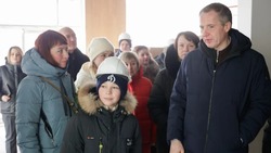Вячеслав Гладков посетил стройплощадку будущей школы «Большая медведица» в посёлке Северный