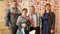 Семейная пара из Белгородского района отметила 50-летие совместной жизни