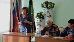 Анна Куташова приняла участие в Пленуме районного Совета ветеранов