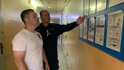 В Белгородском районе общественник посетил изолятор временного содержания  