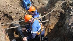 Газовики осуществили врезку в газопровод среднего давления в Ближней Игуменке