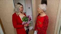 Жительница посёлка Майский Белгородского района отметила 90-летие