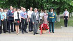 Глава администрации района Анатолий Попков возглавил шествие «Бессмертного полка»
