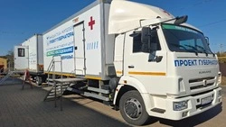 «Поезд здоровья» продолжает работу в Беломестном
