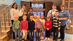 Воспитанники детского сада №21 посёлка Северный побывали в Белгородском государственном театре