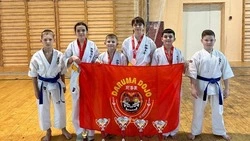 Спортсмены ДЮСШ Белгородского района – участники первенства Московской области по киокусинкай