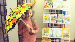 Белгородские дети украсили осенний зонтик