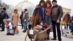 Парад санок прошёл в Белгороде