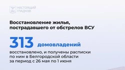 Вячеслав Гладков проинформировал о восстановлении повреждённых в результате атак ВСУ домовладений
