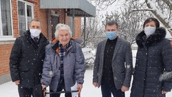Житель посёлка Дубовое Белгородского района отметил 90-летие