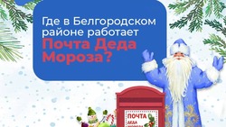 Жители Белгородского района могут отправить письмо Деду Морозу