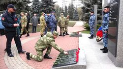 Белгородские росгвардейцы почтили память погибших товарищей