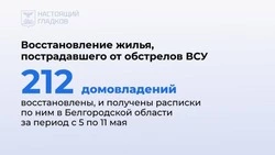 Вячеслав Гладков проинформировал о восстановлении повреждённого в результате обстрелов жилья