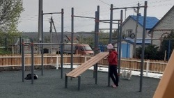 Детская и спортивная площадки появились в селе Ястребово Белгородского района