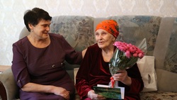 Жительница Разумного Белгородского района отметила 90-летний юбилей