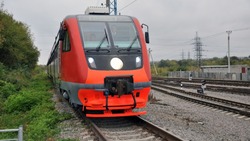 Белгородский городской поезд начал курсировать по обновлённому маршруту