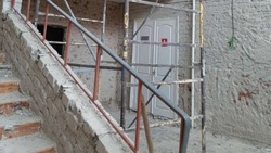 Капитальный ремонт продолжился в спортивном зале Майской гимназии Белгородского района