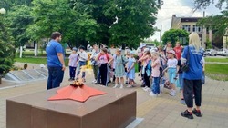 Волонтёры района продолжили участие в мероприятиях в рамках проекта «Внуки Победы. Прохоровка»
