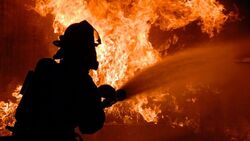 Пожар в ремонтной мастерской случился в Стрелецком Белгородского района