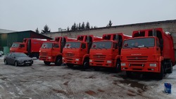 Первая партия новых мусоровозов поступила в Белгородскую область