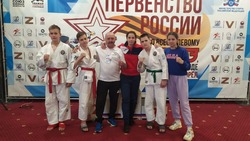 Спортсмены Белгородского района приняли участие в первенстве России по всестилевому каратэ