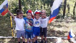 Белгородские детсадовцы сыграли в футбол в поддержку сборной России на Чемпионате мира