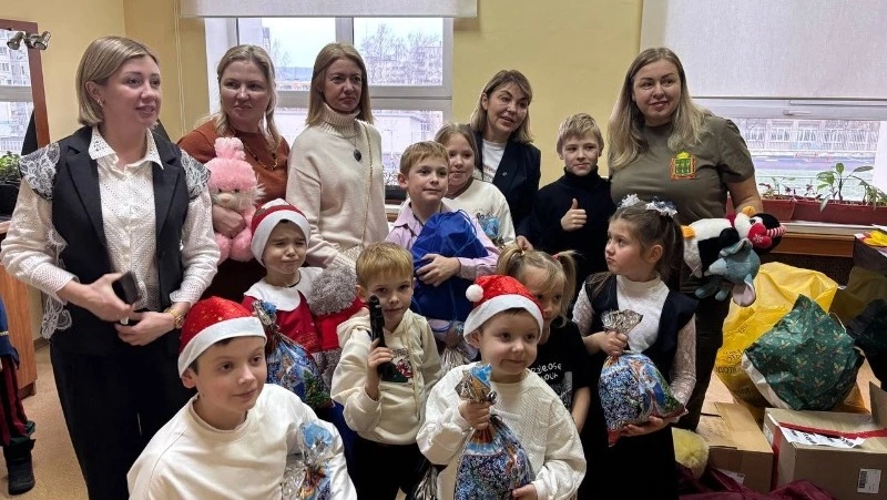 Сообщество «Деловые женщины Белогорья» организовало новогодний праздник для детей