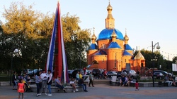 Жители Белгородского района отпраздновали День Государственного флага