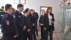 Полицейские посетили Белгородский федеральный аграрный научный центр Российской академии