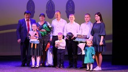 Ольга Васильева из Щетиновки получила почётный знак Белгородской области «Материнская слава» 