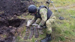 Белгородские взрывотехники ликвидировали 205 взрывоопасных предметов времён ВОВ
