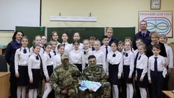 Росгвардейцы провели урок мужества с подшефными СК РФ белгородскими кадетами