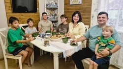 Многодетная семья Крайтор из Белгородского района поделилась своей историей 